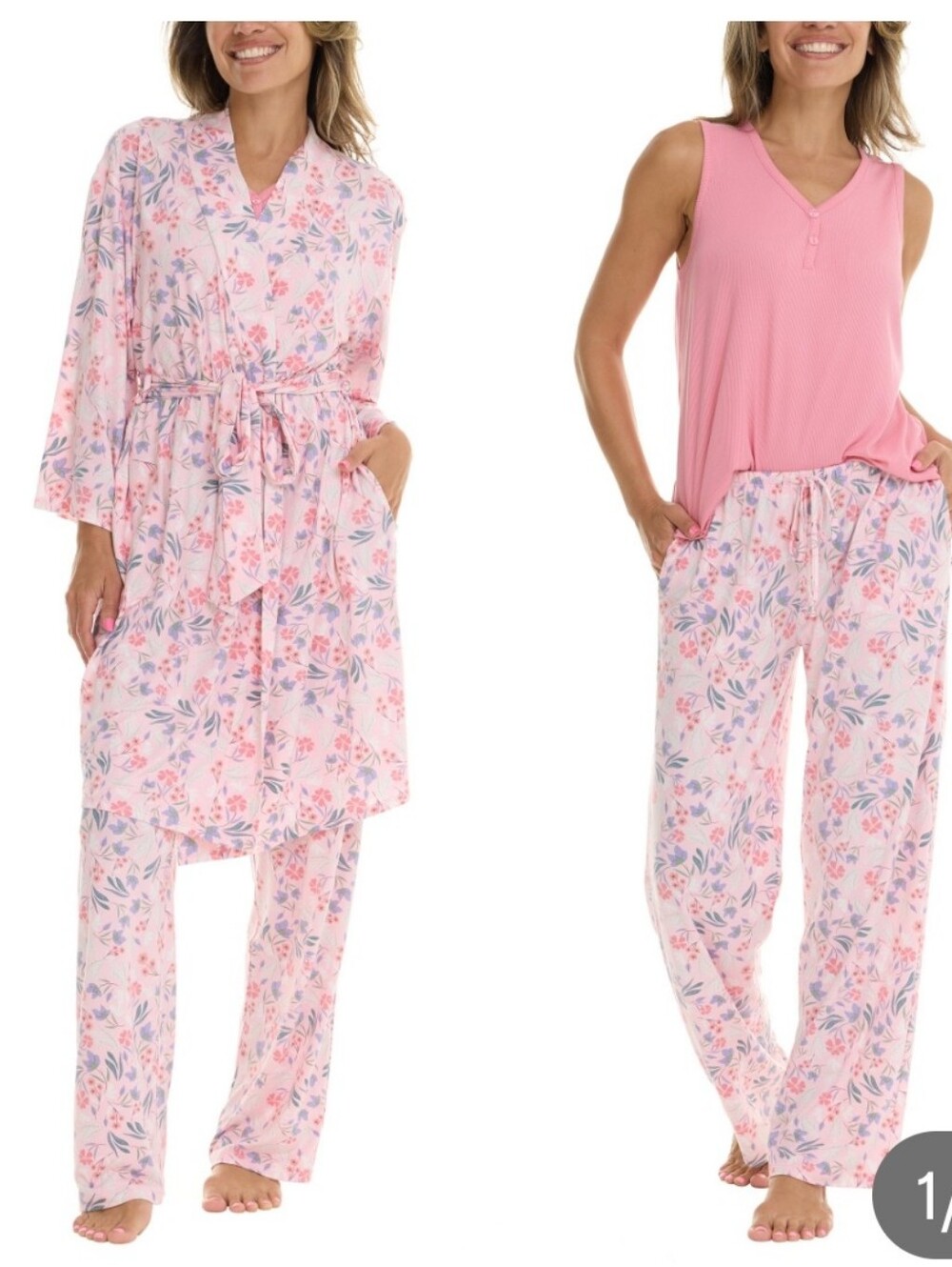 (6) Flora Nikrooz Women’s  3piece  Pajama Set -